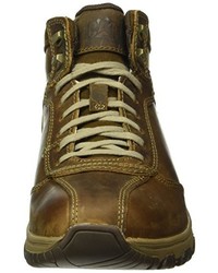 dunkelbraune Stiefel von Caterpillar