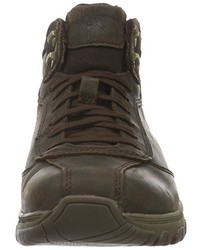 dunkelbraune Stiefel von Caterpillar