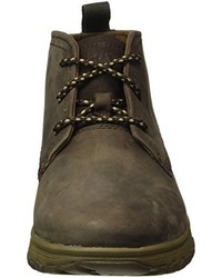 dunkelbraune Stiefel von Caterpillar