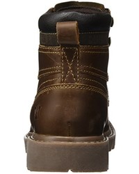 dunkelbraune Stiefel von Caterpillar