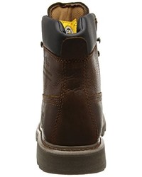 dunkelbraune Stiefel von Caterpillar