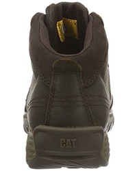 dunkelbraune Stiefel von Caterpillar