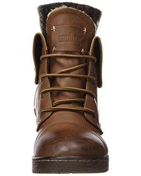 dunkelbraune Stiefel von Coolway