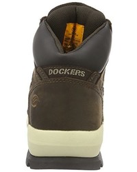 dunkelbraune Stiefel von Dockers by Gerli