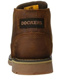 dunkelbraune Stiefel von Dockers by Gerli