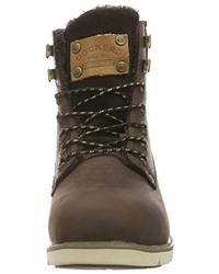 dunkelbraune Stiefel von Dockers by Gerli