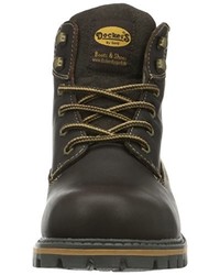 dunkelbraune Stiefel von Dockers by Gerli