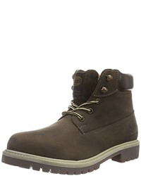 dunkelbraune Stiefel von Dockers by Gerli