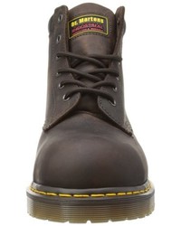 dunkelbraune Stiefel von Dr. Martens