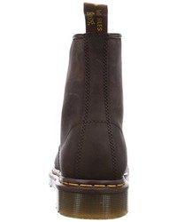 dunkelbraune Stiefel von Dr. Martens