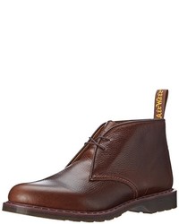 dunkelbraune Stiefel von Dr. Martens