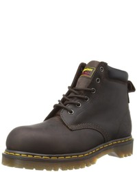 dunkelbraune Stiefel von Dr. Martens