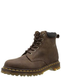 dunkelbraune Stiefel von Dr. Martens