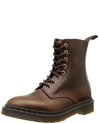 dunkelbraune Stiefel von Dr. Martens