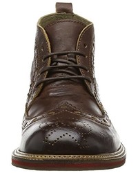 dunkelbraune Stiefel von FLY London