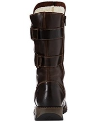 dunkelbraune Stiefel von Fly London