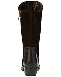 dunkelbraune Stiefel von Fly London