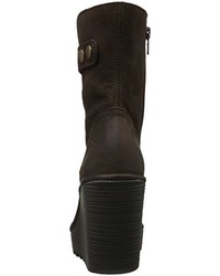 dunkelbraune Stiefel von Fly London