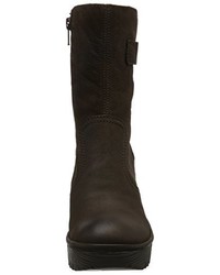 dunkelbraune Stiefel von Fly London