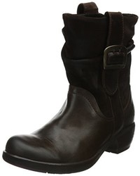 dunkelbraune Stiefel von Fly London