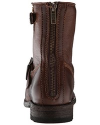 dunkelbraune Stiefel von Frye