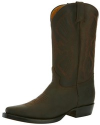 dunkelbraune Stiefel von Grinders