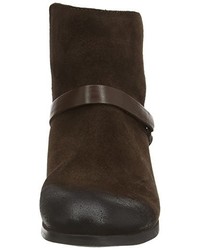 dunkelbraune Stiefel von Hudson