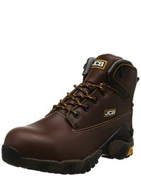 dunkelbraune Stiefel von JCB