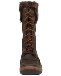 dunkelbraune Stiefel von Merrell