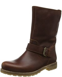 dunkelbraune Stiefel von Panama Jack