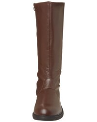 dunkelbraune Stiefel von Pleaser