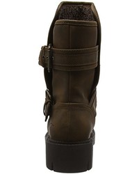 dunkelbraune Stiefel von Rocket Dog