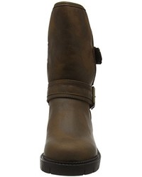 dunkelbraune Stiefel von Rocket Dog