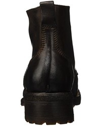 dunkelbraune Stiefel von Silvano Sassetti