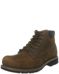 dunkelbraune Stiefel von Skechers