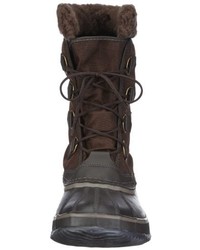 dunkelbraune Stiefel von Sorel