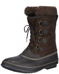 dunkelbraune Stiefel von Sorel