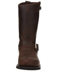 dunkelbraune Stiefel