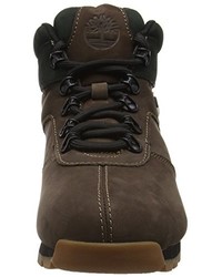 dunkelbraune Stiefel von Timberland