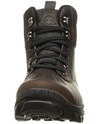 dunkelbraune Stiefel von Timberland