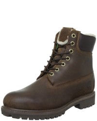 dunkelbraune Stiefel von Timberland