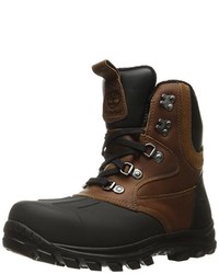 dunkelbraune Stiefel von Timberland