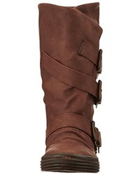 dunkelbraune Stiefel von Unbekannt