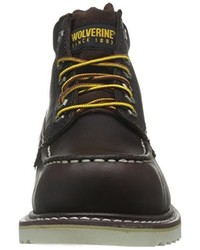 dunkelbraune Stiefel von Wolverine