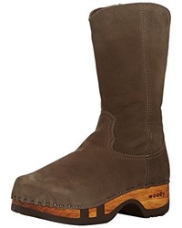 dunkelbraune Stiefel von Woody