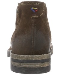 dunkelbraune Stiefel von Wrangler