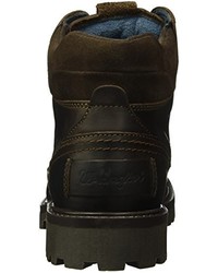 dunkelbraune Stiefel von Wrangler