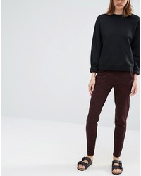 dunkelbraune Strick Hose von Vero Moda