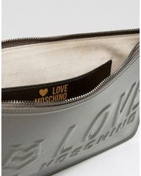 dunkelbraune Taschen von Love Moschino