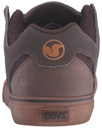 dunkelbraune Turnschuhe von Dvs